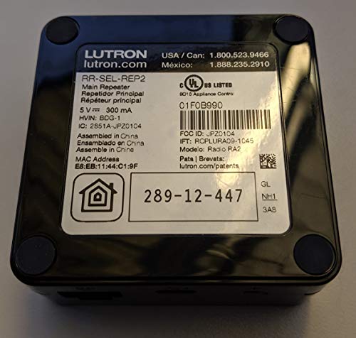 Lutron RR-SEL-REP2-BL Standard Switches Electrical Distribution Product