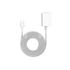 10ft power adapter for ring indoor cam, white