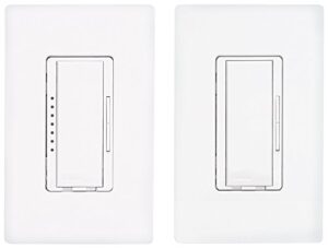 lutron electronics maw603rh-wh maestro 3-way duo dimmer