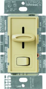 lutron skylark preset dimmer switch, 600-watt, single-pole/3-way, s-603ph-iv, ivory