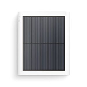 ring solar panel (2nd generation), 4w for spotlight cam plus, spotlight cam pro – white