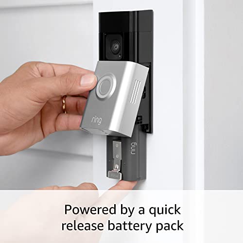 All-new Ring Battery Doorbell Plus | Head-to-Toe HD+ Video, motion detection & alerts, and Two-Way Talk (2023 release)