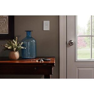 Lutron CTCL-153PDH-WH Skylark Contour 150-Watt Single Pole/3-Way CFL LED Dimmer-White