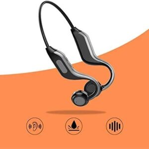 YOUOOK Open Ear Headphones Wireless Bone Conduction Bluetooth Noise Air Sports Waterproof Running Fitness Cycling Bone Sensor for Men Women Neck-Hanging Phone Smartphone