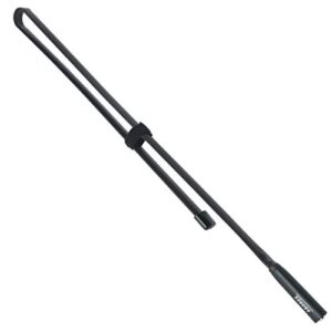 42.5-inch abbree sma-male vhf uhf dual band 144/430mhz foldable tactical antenna for yaesu ft-70dr,ft-2dr,ft-270r tyt wouxun ham two way radio