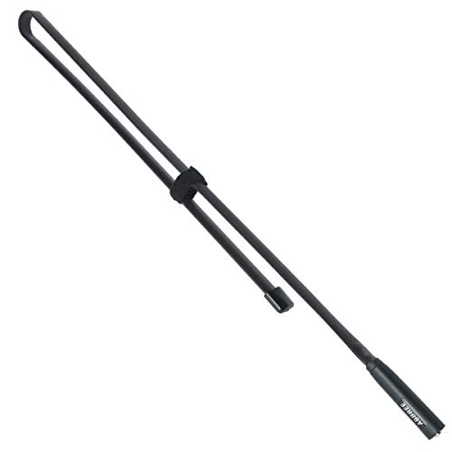 42.5-Inch ABBREE SMA-Male VHF UHF Dual Band 144/430Mhz Foldable Tactical Antenna for Yaesu FT-70DR,FT-2DR,FT-270R TYT Wouxun Ham Two Way Radio