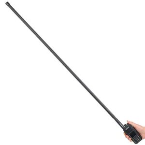 42.5-Inch ABBREE SMA-Male VHF UHF Dual Band 144/430Mhz Foldable Tactical Antenna for Yaesu FT-70DR,FT-2DR,FT-270R TYT Wouxun Ham Two Way Radio