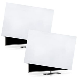 2 pcs tv cover for moving foam flat screen tv cover waterproof and weatherproof tv protection moving supplies 30 x 40” tv display screen protector for tv moving, storage, or renovation fits to 43″
