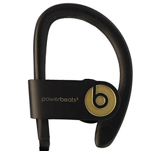 Powerbeats3 Wireless In-Ear Headphones - Trophy Gold (Black/Gold) (Renewed)