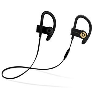 Powerbeats3 Wireless In-Ear Headphones - Trophy Gold (Black/Gold) (Renewed)