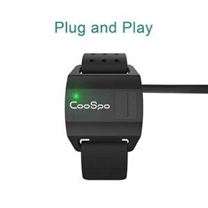 CooSpo Replacement USB Charger Charging Cable for Heart Rate Monitor Armband HW706 / HW807 /HW702