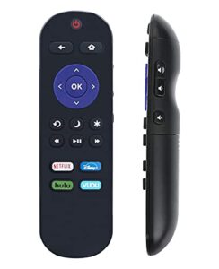 replaced remote control compatible with onn roku tv 100012585 100012586 100018971 100012587 100012589 100007147 3226000738 3226000858 100005395 100012588 100018254 & smart soundbar 9100x