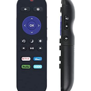 Replaced Remote Control Compatible with Onn Roku TV 100012585 100012586 100018971 100012587 100012589 100007147 3226000738 3226000858 100005395 100012588 100018254 & Smart Soundbar 9100X