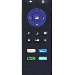 Replaced Remote Control Compatible with Onn Roku TV 100012585 100012586 100018971 100012587 100012589 100007147 3226000738 3226000858 100005395 100012588 100018254 & Smart Soundbar 9100X