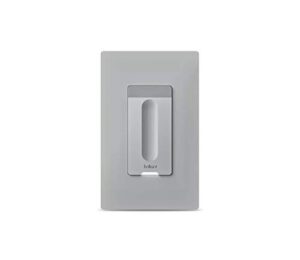 brilliant smart dimmer switch (gray) — compatible with alexa, google assistant, apple homekit, hue, lifx, smartthings, tp-link, wemo and more