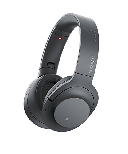 Sony - H900N Hi-Res Noise Cancelling Wireless Headphone Grayish Black (WHH900N/B)