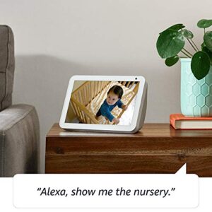 Echo Show 8 (1st Gen, 2019 release) -- HD smart display with Alexa – Unlimited Cloud Photo Storage – Digital Photo Display - Charcoal