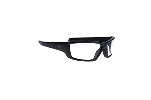 Walker's Vector Full Frame Shooting Glasses Clear w/CASE, Multi, One Size (GWP-IKNFF4-CLR)