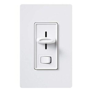 Lutron Skylark Preset Dimmer, 1000-Watt Incandescent, Single-Pole/3 Way, S-103PH-WH, White