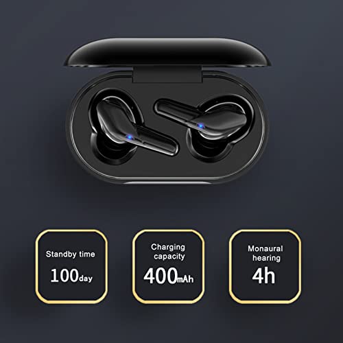 #2X652J St528 Bluetooth Earphones 400Mah Charging Box Wireless Headphone 3D Stereo Sports Earbuds Headsets with Microphone