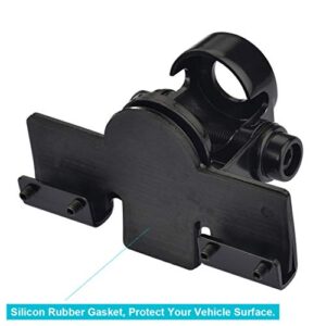 Bingfu Vehicle CB Radio Mobile Radio Antenna Mounting Through Hole Fix Bracket 16mm Hole Lip Mount for Car Truck CB Radio Ham Radio Amateur Radio Antenna UHF SO239 Female Bulkhead Mount Connector