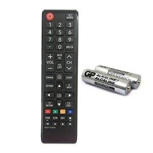 bn59-01289a replacement for samsung tv remote control (non universal) for un55mu6290f un40mu6290 un55mu6490 un55mu6071f un65mu6070f un40nu7100 un43mu6290 un55mu6290 with gp alkaline 2pcs batteries