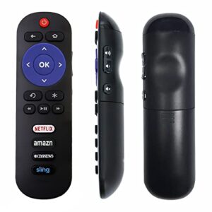 rc280 replacement remote fit for tcl roku smart tv rc280 28s305 32s305 40s305 43s305 49s305 32fs4610r 32s800 32s850 32s3700 55fs3700 48fs370032s3850 32s3800 43fp110 40s325 43s325 43s325 49s325