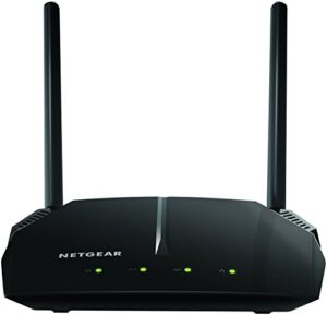 netgear wifi router (r6120) – ac1200 dual band wireless speed (up to 1200 mbps) | up to 1200 sq ft coverage & 20 devices | 4 x 10/100 fast ethernet and 1 x 2.0 usb ports