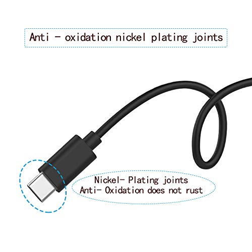 USB C Charger Charging Cable Cord Fit for Bose Frames Tempo, Bose 700/QC45, Sleepbuds II, QuietComfort Earbuds, Bose Sport Earbuds, Bose SoundLink Flex, W-King D7 D8 D9 T9 S7 X10 D9-1 D10 Speakers