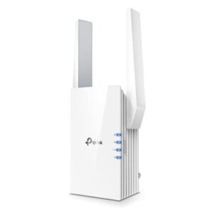tp-link ax1500 wifi extender internet booster, wifi 6 range extender covers up to 1500 sq.ft and 25 devices,dual band up to 1.5gbps speed, ap mode w/gigabit port, app setup, onemesh compatible(re505x)