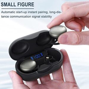 #74E9WA Bluetooth Earphones Wireless in Ear Earphones Waterproof Sports Running Electric Display Bluetooth Earphones