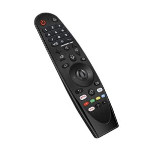 Voice AN-MR19BA AN-MR18B MR20GA AKB75855501 Remote Control for LG Magic Remote Compatible with Select 2018 2019 2020 LG Smart TVs; with Pointer and Netflix Prime Google/Alexa