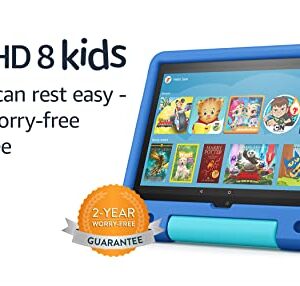 Amazon Fire HD 10 Kids tablet, 10.1", 1080p Full HD, ages 3–7, 32 GB, Sky Blue