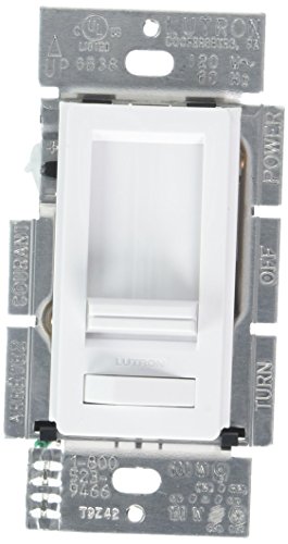 LUTRON ELECTRONICS LECL-153PH-WH WHT Lumea 150W White Dimmer Switch