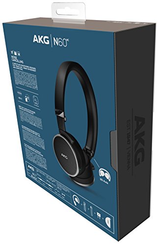 AKG Noise Canceling Headphone Black (N60)