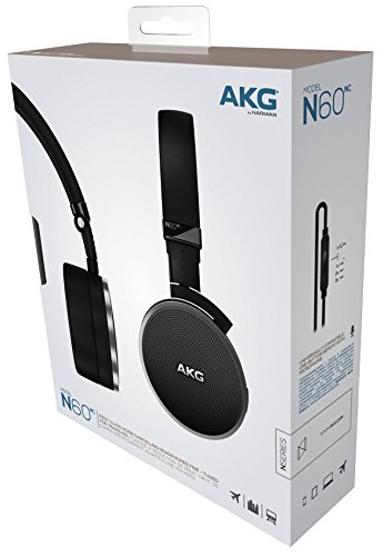 AKG Noise Canceling Headphone Black (N60)