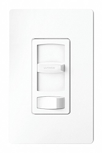 Lutron CTCL-153P-WH Skylark Contour 150-Watt Multi-Location CFL/LED, White