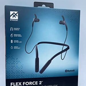 iFrogz - Flex Force 2 in Ear Bluetooth Headphones - Black and Gray