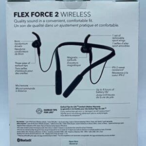 iFrogz - Flex Force 2 in Ear Bluetooth Headphones - Black and Gray