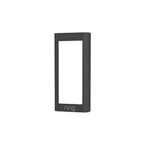 ring video doorbell pro 2 (2021 release) faceplate – galaxy black