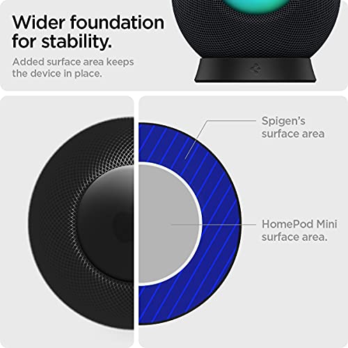 Spigen Silicone Fit Designed for HomePod Mini Stand HomePod Mini Speaker Holder - Black