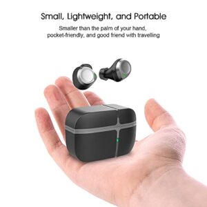 VOSON True Wireless Stereo Earbuds for Sport, Bluetooth in-Ear Running Headphone Deep Bass with Charging Case Type-C Port Built-in Microphone IPX5 Waterproof 36H Playback for Workout Exercise