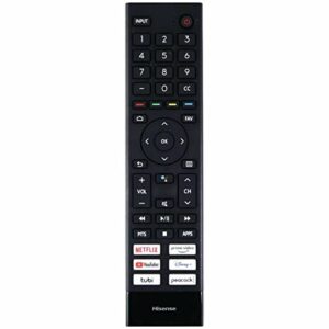ajpro replacement remote control for hisense smart android tv model erf3j80h with voice control works with tv 43a6g 50a6g 55a6g 65a6g 75a6g 50u6g 55u6g 65u6g 75u6g