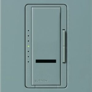 Lutron Maestro IR 1000-Watt Dimmer Switch for Incandescent and Halogen Bulbs, Single-Pole, MIR-1000-GR, Gray