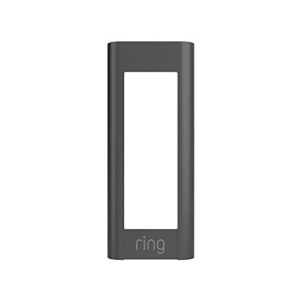 ring video doorbell pro faceplate – galaxy black, 1 count