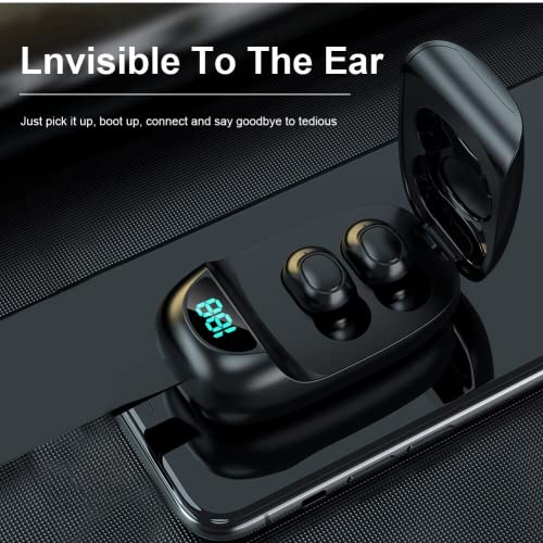 UX530 Wireless Earbuds for Apple iPad 10.2 (2021) with Immersive Sound True 5.0 Bluetooth in-Ear Headphones with 2000mAh Charging Case - Stereo Calls Touch Control IPX7 Sweatproof Deep Bass