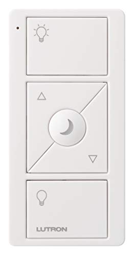 Lutron Pico Smart Remote Control with Nightlight for Caséta Wireless Dimmer | PJN-3BRL-GWH-L01 | White