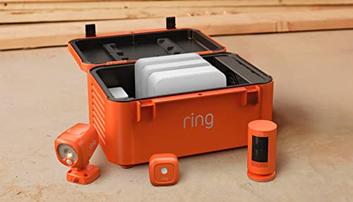 Ring Jobsite Security – Starter Kit, 5-piece with built-in wifi compatibility