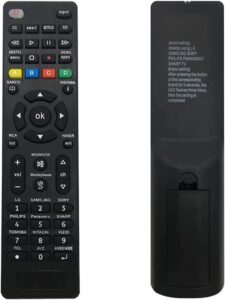 universal remote control for samsung, sharp, lg, sony, panasonic, toshiba,tcl smart tvs and other brands with netflix smart tvs remote control