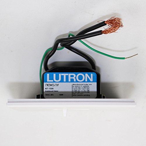 Lutron NT-1500-WH Lighting DIMMER, See Image